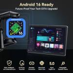 BESTTAB Tablet, Android 15 Tablet-11 Inch FHD Display, 24GB RAM 256GB ROM /2TB TF, T615 Octa-Core AI Tablets, 8000mAh/18W Fast Charge,16MP Camera, TÜV Certified HD,5G Wifi GPS, OTG, Office, Gaming02