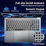 FUNYET Gaming Laptop,16 Inch Notebook Computer 16GB RAM 1TB SSD, N150 Processor (up to 3.6 Ghz), FHD 1920 x 1200 Display, Support WiFi 5, 6000mAh Battery,Backlit Keyboard Laptop, USB3.0