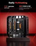 NiPoGi E3B Mini PC AMD Ryzen 5 7430U(up to 4.3GHz 6C/12T) Mini Computer 16GB DDR4 512GB M.2 SSD Mini PC Windows 11 Pro 4K Triple Display/WiFi 6/BT5.2/USB3.2 Mini Desktop Computer for Office/Business