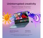 Lenovo Yoga Slim 7 14AKP10 Laptop | Copilot+ PC | 14" 2K WUXGA OLED Display | AMD Ryzen AI 5 340 | 16GB RAM | 512GB SSD | AMD Radeon Graphics | Windows 11 | Tidal Teal