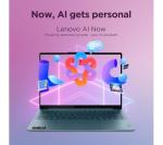 Lenovo Yoga Slim 7 14AKP10 Laptop | Copilot+ PC | 14" 2K WUXGA OLED Display | AMD Ryzen AI 5 340 | 16GB RAM | 512GB SSD | AMD Radeon Graphics | Windows 11 | Tidal Teal