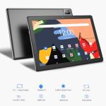 VASOUN Tablet 10 inch, Android 15 Tablets with 12(3 + 9 Expandable) GB RAM 64GB ROM,1280 x 800 HD IPS Display, Wifi, 1.6GHZ Quad Core Processor, Dual Camera, Bluetooth，Tablet PC (Black)