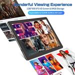 VASOUN Tablet 10 inch, Android 15 Tablets with 12(3 + 9 Expandable) GB RAM 64GB ROM,1280 x 800 HD IPS Display, Wifi, 1.6GHZ Quad Core Processor, Dual Camera, Bluetooth，Tablet PC (Black)