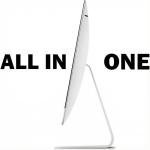 STGsivir All-in-one PC Desktop Computer, 24" FHD Display, Core i7 up to 3.9 GHz, 16GB RAM, 1TB SSD, WiFi, Bluetooth 5.0, Windows11P64, White, for Office & Entertainment