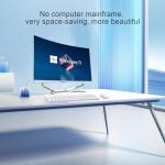 DAHONGYUN 23.8" FHD IPS All-in-One pc,Windows 11 Pro Curved Display Desktop Computer, i5 Processor up to 4.4 GHz, 16GB RAM, 256GB SSD, Wi-Fi, USB, HDMI, QWERTY-Keyboard and Mouse