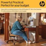 HP 27” All-in-One Desktop PC | AMD Ryzen 7-7730U Processor | 8 GB RAM | 512 GB SSD | AMD Radeon Graphics | FHD IPS Display | Windows 11 Home | Dual Speakers | Shell White 27-cr0031na