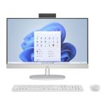 HP 24-cr0021na All-in-One 23.8" Desktop PC | Intel Core i5-1335U 13th Gen CPU | 8GB DDR4-3200MHz RAM | 512GB NVMe SSD | Windows 11 Home | White