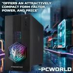 acer Predator PO3-665 Gaming Desktop PC - Intel Core i7-14700F, 16GB, 512GB SSD, NVIDIA GeForce RTX 5070, No Display, Windows 11, Black