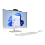 HP 24-cr0021na All-in-One 23.8" Desktop PC | Intel Core i5-1335U 13th Gen CPU | 8GB DDR4-3200MHz RAM | 512GB NVMe SSD | Windows 11 Home | White
