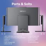 Lenovo ThinkCentre All-in-One Desktop Computer, 23.8” FHD Micro-Edge Display, 13th Gen Intel i7-13620H, 64GB DDR5 SODIMM, 2TB SSD, Webcam, HDMI, RJ-45, Wired Keyboard & Mouse, Wi-Fi 6, Windows 11 Pro