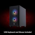 Acer Nitro 60 N60-640-UR11 Gaming Desktop | Intel Core i5-14400F 10-Core Processor | NVIDIA GeForce RTX 4060 | 16GB DDR5 | 1TB PCIe Gen 4 SSD | Wi-Fi 802.11ac | Gigabit Ethernet | Windows 11 Home