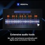 VEGAS Pro Suite 22 - All-in-one suite for video, audio and post-production | video editing software | video cutting software | video editor | Windows 10/11 PC | 1 license