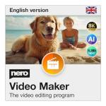 Nero Video Maker 2026 | Video Editing Software | Create & Edit Videos & Slideshows | 8K/4K/HD | 1000+ Templates & Effects | Motion Tracking & Green Screen | Lifetime Licence | 1 PC | Windows 11/10/8/7