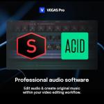 VEGAS Pro Suite 22 - All-in-one suite for video, audio and post-production | video editing software | video cutting software | video editor | Windows 10/11 PC | 1 license