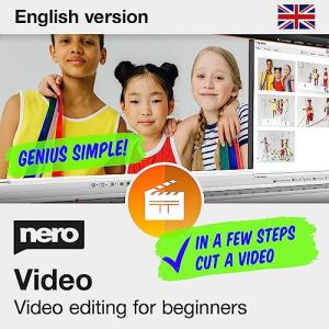 Nero Video 2026 for Beginners | Easy Video Editing Programme | Create Videos & Slideshows | 1000+ Templates | Motion Tracking & PiP | Lifetime Licence | 1 PC | Windows 11/10/8/7