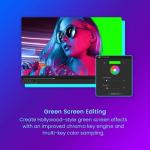 CyberLink PowerDirector 365 / 12 Months Professional Video Editing Software for PC with Green Screen and Thousands of Effects Photo Show Film Production Screen Recorder WIN Download