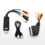 Nero – Save and Restore Your Memories | VHS Video Grabber + SCART Adapter + AI Video Upscaler Unlimited | Convert and Enhance VHS, Hi8, Super 8 to HD/4K | 1 PC | Windows 11/10