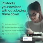 Kaspersky Plus Internet Security 2026 | 3 Device | 1 Year +3 Months Free | AI Powered Anti-Virus | Safe Browsing | Anti-Phishing | Unlimited VPN | Password Manager | PC/Mac/Mobile