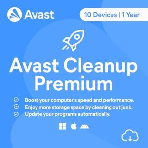 Avast Cleanup Premium 2025 | 10 Devices | 1 Year | Activation Code by email
