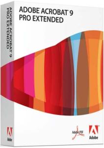 Adobe Acrobat Pro Extended v9, Full Edition (PC)