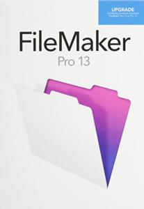 FileMaker Pro - ( v. 13 ) - version upgrade package - 1 user - upgrade from ver. 10/11/12 - Win, Mac - English - United States(HB789LL/A)