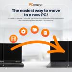 Laplink PCmover Professional 11 - Migration of your Applications, Files and Settings from an Old PC to a New PC - Data Transfer Software - Optional High Speed Ethernet Cable - 1 License