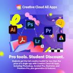 Adobe Creative Cloud Pro | Student & Teacher | Graphic Design | AI Features | 1 Year| PC/Mac |Digital Download