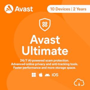 Avast Ultimate 2026 | 10 Devices | 2 Years | Activation Code by email