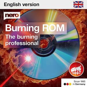 Nero Burning ROM 2026 | The Original Disc Burning Software | CD DVD Blu-ray Burning & Copying | Rip, Burn & Secure Data | Lifetime Licence | 1 PC | Windows 11/10/8/7 | Made in Germany