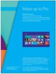 Windows 8 Standard Edition to Windows 8 Pro Pack, Upgrade Edition [Product key card only] (PC)