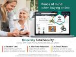 Kaspersky Total Security 2021 | 5 Devices | 1 Year | Antivirus, Secure VPN and Password Manager Included | PC/Mac/Android | UK Activation Code by Post