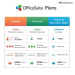 OfficeSuite Personal Compatible with Microsoft® Office Word® Excel® & PowerPoint® and Adobe® PDF - 1 Year License for 1 Windows & 2 Mobile Devices
