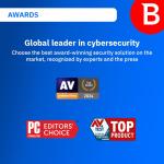 Bitdefender Total Security | 10 Devices | 2 Year Subscription | PC/Mac/iOS/Android | Activation Code by Post