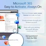 Microsoft 365 Personal | 1 Person | 1TB Cloud Storage | AI Office Apps | Renews for £84.99 + McAfee Total Protection | 5 Devices | Renews for £95.99 | Annual auto-renewing Amazon subscription