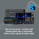 Samplitude Pro X8 Suite - The Master of Pro Audio | Recording, Editing, Mixing & Mastering | Audio Software | Music Program | for Windows 10/11 PC | 1 License for 2 Devices