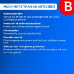 Bitdefender Internet Security | 3 Devices | 1 year Subscription | PC | Activation Code by Post