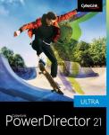 CyberLink PowerDirector 21 Ultra - Easy Video Editing / Easy-to-Use Video Editing Software with Thousands of Effects / Slideshow Maker / Screen Recorder / Greenscreen Editor / WIN 10/11 [Download]