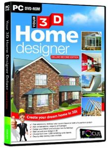 Your 3D Home Designer 2 - Deluxe Edition (PC CD)