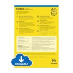 Norton 360 Deluxe 2026, Antivirus Software for 2 + 1 Devices and 1-Year Subscription with Automatic ‎Renewal, Includes Secure VPN and Password Manager, PC/Mac/iOS/Android, Activation Code by email