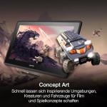 Corel Painter 2023 | Digital Painting Software | Illustration, Concept, Photo, and Fine Art | Perpetual license | 1 Device | PC/MAC | Code [Delivery]
