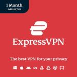 ExpressVPN, 1 Month, Compatible with all devices, Digital Code