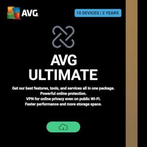 AVG Ultimate 2026 | 10 Devices | 2 Years | Activation Code by email