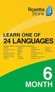 Rosetta Stone: Learn 1 of 24 Languages | 1 User | 6 Months | PC/Mac | Activation Code by email