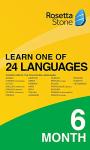 Rosetta Stone: Learn 1 of 24 Languages | 1 User | 6 Months | PC/Mac | Activation Code by email
