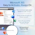 Microsoft 365 Family | 6 People | Up to 6TB Cloud Storage | AI Office Apps | Renews for £104.99 + McAfee Total Protection | 5 Devices | Renews for £95.99 | Annual auto-renewing Amazon subscription