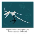 Kosmos 636166 Glow-in-the-Dark Flying Dinosaur, Skeleton for Digging and Assembly, Complete Set with Hammer and Chisel, Experiment Box for Children from 7 Years and Dino Fans, Birthday Gift, Colourful