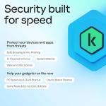 Kaspersky Standard Anti-Virus 2026 | 3 Device | 1 Year +3 Months Free | AI Powered Anti-Virus | Safe Browsing | Anti-Phishing | Game Mode | Performance Optimization | PC/Mac/Mobile