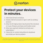 Norton 360 Deluxe with Extra Storage, 25 GB Extra Cloud Backup, Antivirus Software for 3 Devices and 1-year Subscription With Automatic Renewal