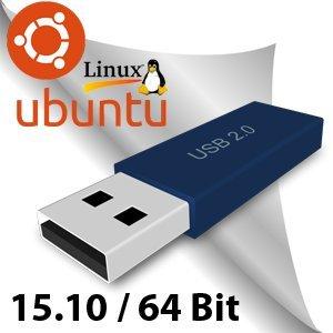 Ubuntu Linux 15.10 64 Bit Operating System Install Live Bootable USB