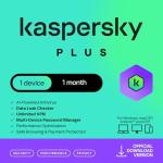 Kaspersky Plus Internet Security 2026 | 1 Device | 1 Month | AI Powered Anti-Virus | Safe Browsing | Anti-Phishing | Unlimited VPN | Password Manager | PC/Mac/Mobile | Activation Code by email